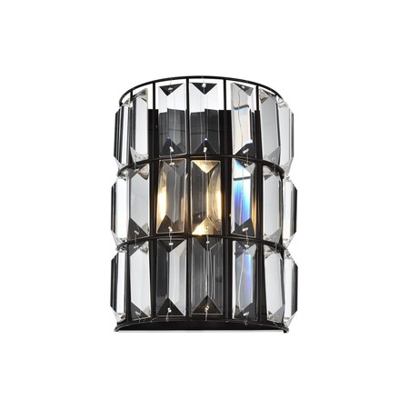 Elegant Lighting Blair Collection Wall Sconce D4.8 H9.8 Lt:1 Oil rubbed bronze Finish LD5002W8ORB